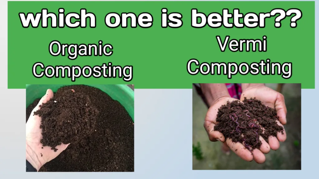 Difference Between Composting and Vermicomposting